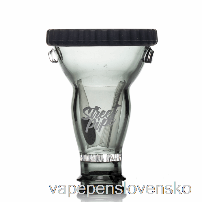 Oslnivá Pouličná Fajka čierna Vape Cigareta